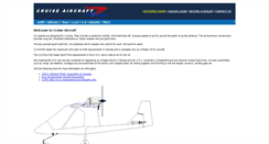 Desktop Screenshot of cruiseaircraft.com